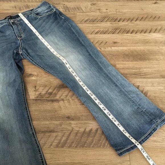 DH3 Mia Light Blue Denim Mid Rise Jeans For Women 16 - Picture 10 of 10